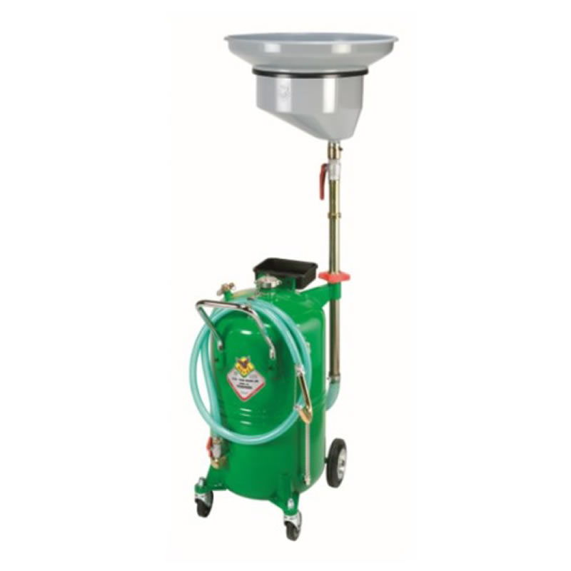 WASTE OIL DRAINER 65 LITRE WITH SIDE BOWL